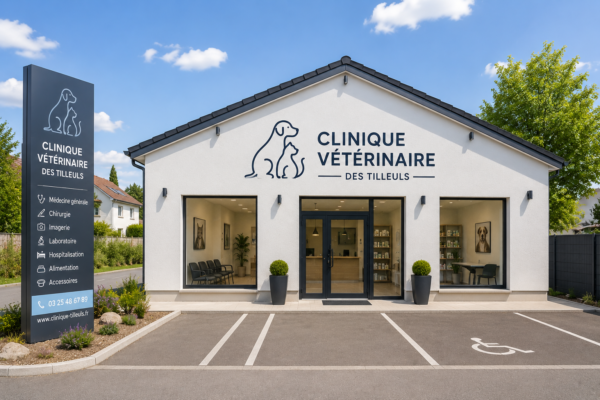 enseigne lettres decoupées eclairages par spot